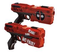 Hasbro - Blasters Rival Deadpool Kronos XVIII-500 (lot de 2) - Rouge et noir