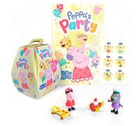 Hasbro Boite Surprise Peppa Pig avec Figurines, Stickers et Poster, Dès 4 Ans