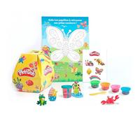 Hasbro Boite Surprise Play-Doh avec playset, pâte à Modeler, Accessoires, Stickers et Tapis interactif, Dès 3 Ans.