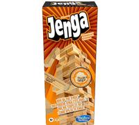 Hasbro Jenga English/german/french/spanish Board Game Marron