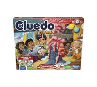 Hasbro Cluedo Junior, jeu de société, jeu d'enquête 2 en 1, 2 niveaux de jeu