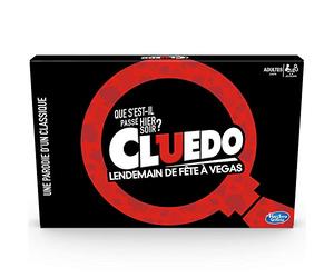 Hasbro Cluedo Lendemain de Fete a Vegas - Jeu de Societe de Plateau