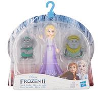 Hasbro Disney Frozen 2: Elsa Small Doll with Troll Figures Pack