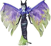 Hasbro Disney Princess Villains, poupée Mannequin Maléfique et Les Flammes de la Fureur, Jouet Princesses, dès 5 Ans Multicolore
