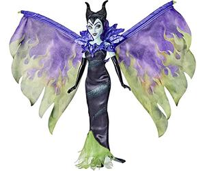 Hasbro Disney Princess Villains, poupée Mannequin Maléfique et Les Flammes de la Fureur, Jouet Princesses, dès 5 Ans Multicolore