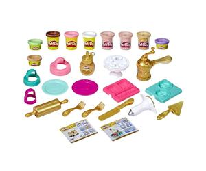 Hasbro E9437 Play-Doh Collection Gold Star Baker Set de Jeu Multicolore