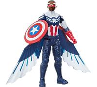 Hasbro Original Marvel The Falcon Capitán América Titan Hero Series Figura