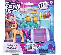Hasbro F2449 Mon Petit Poney Sunny Starscout Playset Panier de Chèvre Gâteau Jus
