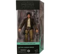 Hasbro F2890 Star Wars The Black Series Rouge One Capitaine Cassian Andor Figurine mobile de collection peinte au naturel 15 cm