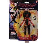 Hasbro F3853 Marvel Legends Series Spider Man Across The Spider Verse Part One Jessica Drew mains amovibles Figurine à collectionner Figurine 18 cm