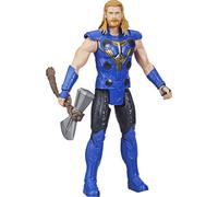Hasbro F4135 Avengers Titan Thor Figurine de 30 cm avec 5 points d'articulation, Multicolore (F41355X0) HASBRO