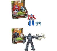 Hasbro F4612 Transformers : Aufstieg der Bestien Beast Alliance Beast Weaponizers 2er-Pack Optimus Prime