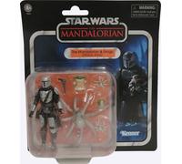 Hasbro F5322 Disney Star Wars Le Mandalorien et le cercle de Grogu Maldo, jeu de figurines, bébé Yoda, combattant, 3 monstres araignées, Star Wars the Vintage Collection