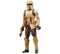Hasbro F5600 Disney Star Wars la série noire Shoretrooper Andor Soldat Waffe bewegliche Actionfigur 15 cm