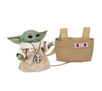 Figurine - HASBRO - Baby Yoda - Animatronique - 25 sons et mouvements - Sac inclus