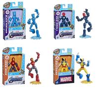 Marvel Figure Bend And Flex Packs Assorted Missions Multicolore