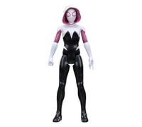 Marvel Spider-Man Figurine Deluxe Ghost-Spider Titan Series 30 cm dès 4 ans Noir/Blanc/Rose