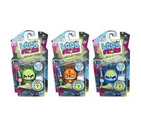 Hasbro Figurines Lock Stars E4607 - Pack de 3 cadenas à collectionner - Modèle aléatoire