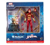 Marvel Comics Figurine Mary Jane Watson (Iron Spider) Marvel Legends avec carte premium exclusive