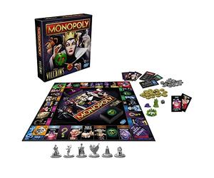 Hasbro France Monopoly : Édition Disney Vilains F0091101 Noir