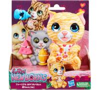 furReal Newborns, Chaton, Peluche animatronique avec Sons, Animal de Compagnie interactif pour Enfants, dès 4 Ans