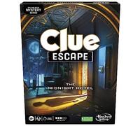 Hasbro Gaming Clue Escape : jeu de société The Midnight Hotel, jeu de salle Clue Escape, jeux de mystère à résoudre 1 fois, jeux familiaux pour enfants de 10 ans et plus, 1 à 6 joueurs, 90 minutes