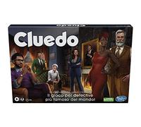 Hasbro Gaming Cluedo Classico Refresh, Jeu en boîte, Jeux de mystère, Jeux d'enquête, Jeux pour la Famille pour Enfants et Adultes, Multicolore, 4,13 x 40 x 26,67 cm