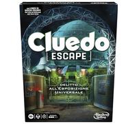 Hasbro Gaming Cluedo Escape - Crime à l'Exposition Universelle Jeu de Table pour Enfants et Filles de 10 Ans, Jeu de Stratégie en version Escape Room pour 1-6 Joueurs
