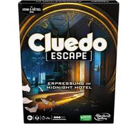 Hasbro Gaming Cluedo Escape Extorsion À Midnight Hotel, Jeu D'évasion Unique Pour 1 À 6 Joueurs, Jeu Coopératif[Z841]