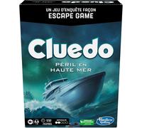 Hasbro Gaming Cluedo Péril En Haute Mer, Jeu De Mystère Façon Escape Game, Jeux De Famille Coopératifs, Dès 10 Ans, 1 À 6 Joueurs, Jeux De Société[Z494]