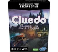 Hasbro Gaming Cluedo Trahison au Manoir Tudor - ESCAPE GAME - Jeu de société ...