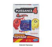 Hasbro Gaming Connect 4 Voyage Version Française - Jeu de Stratégie et de Réflexion Rapide pour 2 Joueurs - Modèle B1000