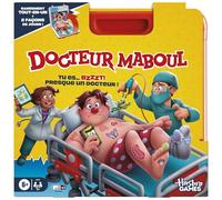 Hasbro Gaming Docteur Maboul, Jeu de Plateau électronique avec Mallette de Transport Tout-en-Un - Version française, Jeu de Société Moderne pour Enfants et Famille, avec Mallette, 2 Modes de Jeu