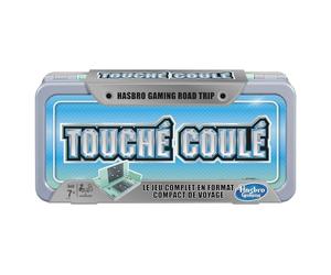 Hasbro Gaming E3280101 Touché-Coulé - Jeu de Société Road Trip - Jeu de Voyage - Version Française, Multicolore