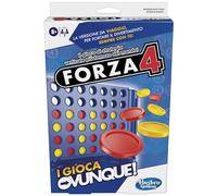 Hasbro - Jeu de société Forza 4 I Play Anywhere - Portable, 2 joueurs, dès 6 ans