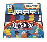 Hasbro Gaming Guesstures Jeu de charades pour 4 joueurs ou plus, comprend des cartes personnalisables et un clapper, jeu de fête de famille à partir de 8 ans