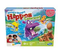 Hasbro Gaming Hungry Hippos lanceurs pour Enfants à partir de 4 Ans, Jeu électronique préscolaire pour 2-4 Joueurs, E9707802