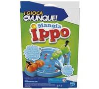 Hasbro Jeu portable Mangez Ippo – Jeu de voyage pour 2 joueurs, 2 hippopotames affamés