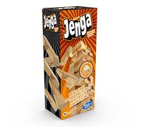 Jenga - Jeu de société classique - Blocs en bois massif - Pour enfants à partir de 6 ans