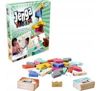 Monopoly Jenga Maker, Blocs en Bois, Jeu de Tour empilable, Jeu pour Enfants à partir de 8 Ans, Jeu de 2 à 6 Joueurs, Multicolore