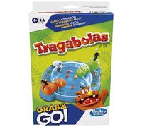 Hasbro Gaming Jeux de Voyage en Famille, hippopotames, compétence et stratégie, 2 Joueurs, édition de Poche, idée Cadeau pour garçons et Filles de 4 Ans