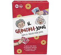 Hasbro Gaming Le Grandma-Jong, Un Jeu de Cartes au Rythme Croissant pour 3-4 Joueurs, inspiré par Le Mahjong et 2 Grands-mères, Jeu pour la Famille, Jeu Amusant pour Les fêtes, à partir de 13 Ans