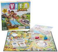 Hasbro Gaming Le jeu de la vie junior (jeu en boîte pour enfants à partir de 5 ans, version 2020 en italien)