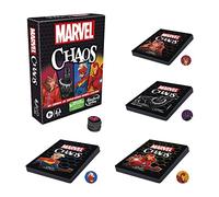 Hasbro Gaming Marvel Chaos, Jeu de Cartes avec Super-héros Marvel, Jeu Amusant pour la Famille, dès 8 Ans, Facile à Apprendre F4131801 Multicolore
