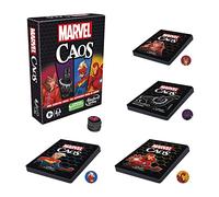 Hasbro Gaming, Marvel Chaos, Jeu de Cartes de Super-héros Marvel, Jeu Familial Amusant à partir de 8 Ans, Jeu Rapide et Facile à Apprendre