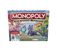 Hasbro Gaming Mon Premier Monopoly, Jeu de Plateau pour Enfants, dès 4 Ans, Plateau réversible, Outils pédagogiques pour Jouer en Famille A2202022 Taille Unique Multicolore