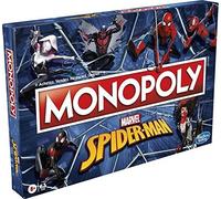 Hasbro Gaming Monopoly : édition Marvel Spider-Man, Jeu de Super-héros Amusant pour Enfants, Jeu de Plateau stratégique, 2 à 6 Joueurs, dès 8 Ans F3968801 Multicolore
