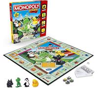 Hasbro Gaming Jeu de société Monopoly Junior Édition enfant Version italienne Exclusivité sur Amazon