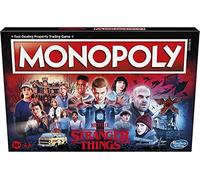Hasbro Gaming Monopoly : Netflix Stranger Things Edition Jeu de société pour Adultes et Adolescents à partir de 14 Ans, Jeu pour 2 à 6 Joueurs, Multicolore