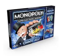 HASBRO GAMING MONOPOLY SUPER ELECTRONIC BANKING JEU DE SOCIETE EDUCATI